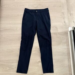 lululemon athletica Men's Deep Blue Chinos